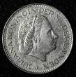 1 Gulden Netherlands Juliana Nickel 1969 Fish  25 mm Royal Dutch KM# 184a (941) Uncertified