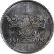 1 Öre Sweden Gustaf V Iron 1948  Unc KM# 810 (21 873) Uncertified