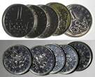 Czechia 1 Koruna Czech Republic 2018  UNC KM# 7 RANDOM PICK (1 Coin) (27 922) unz