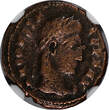 Nummus 337 AD ROMAN Constans AD 337-350 AE4 BI  / Army Soldiers NGC (173)