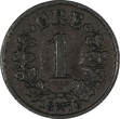 Bronze NORWAY Oscar II  1876 1 Ore Lion 1ST DATE FOR TYPE KM# 352 (20 827) Uncertified