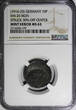 10 Pfennig 1916 Germany-Empire IRON (1916-23)  NGC MINT ERROR MS63 SCARCE KM# 20 (197)