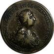 United Kingdom MEDAL GREAT BRITAIN 1761 CORONATION  OF CHARLOTTE 34mm By Lorenz Natter. (14 441)