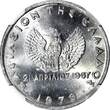 20 Lepta Greece Aluminium 1973  1 Year Type NGC MS64 KM# 105 (014)