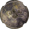 2 Kurush Turkey Mehmed V Silver AH1327 3 (1911)  NGC MS62 Toned KM# 749 (055)
