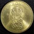 2 Kroner Denmark Frederik IX Aluminum-Bronze 1958 C S  GEM BU KM# 838.2 (23 824) Uncertified