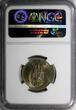1 Krone Denmark 1966 CS  NGC MS64 TOP GRADED RAINBOW NICE TONING KM# 851.1 (57)