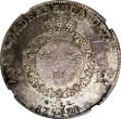 0 Riksdaler 1781/0 SWEDEN Gustaf III Silver 1781/ NGC AU DET. OVERDATE KM# 527 (40)