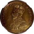 1/4 Anna India-British George V Bronze 1935 (C)  NGC MS64 RB KM# 512 (019)