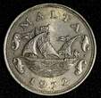 10 Cents MALTA Copper-Nickel 1972  1st Year Type KM# 11 (28 094) Uncertified