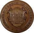BRONZE GERMANY 1884  MEDAL WITTENBERG Industrial Exhibition UNC 35.4mm (23 917)