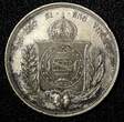500 Reis 1889 Brazil Pedro II (1831-1889) Silver 1858  Nice Toned ch.XF KM# 464 (498) Uncertified