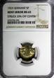 5 Rentenpfennig Germany-Weimar Rep.1923  NGC MINT ERROR MS65 SCARCE KM# 32 (244)