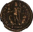317-324 AD ROMAN Licinius II AS CAESAR AD 317-324 BILLON REDUCED NUMMUS /JUPITER NGC (058)
