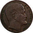 Denmark Frederik VII Copper 1852 FK VS Rigsbankskilling 1 YEAR SCARCE KM#754(6) Uncertified