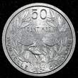 50 Centimes New Caledonia French Union Aluminum 1949  1 YEAR TYPE UNC KM# 1 (33) unz