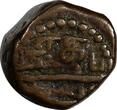 1 Duit Dutch India Copper 1695  Negapatnam VF (3,36 g.) Godess Kali KM# 26(17405) Uncertified