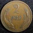 Bronze Denmark Christian IX  1899 VBP 2 Ore KM# 793.2 (23 778) Uncertified