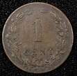 1 Cent Netherlands Wilhelmina I Bronze 1901  XF KM# 131 (24 836) Uncertified