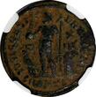 317-324 AD ROMAN Licinius II AS CAESAR AD 317-324 BILLON REDUCED NUMMUS /JUPITER NGC (375)