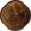 2 Centesimi Italy Vittorio Emanuele III 1903 R  NGC MS64 RB NICE RED KM# 38 (37)