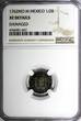 1/2 Real Mexico SPANISH COLONY Charles III Silver 1762 Mo M  NGC XF DET.KM#68 (7)