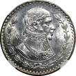 1961 Peso 1961 Mexico ESTADOS UNIDOS MEXICANOS Silver  Jose Morelos NGC MS63 KM#459(8)