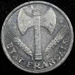 50 Centimes France Aluminum 1944 B  WWII Issue Beaumont Mint KM# 914.2 (24 973) Uncertified