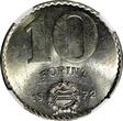 10 Forint Hungary 1972 BP  Strobl Monument NGC MS64 TOP GRADED BY NGC KM# 595 (7)