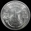 FRANCE Aluminum 1950 1  UNC/BU KM# 885a.1 RANDOM PICK (1 Coin) (24 178) unz
