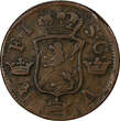 Sweden Fredrik I Copper 1747 2 Ore, S.M.Silvermynt Mintage-461,000 KM# 437 (315) Uncertified