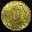 50 Pennia Finland Aluminum-Bronze 1953 H  UNC/BU KM# 40 (24 142) unz