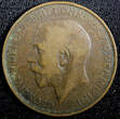 Guatemala 1 Penny Great Britain George V Bronze 1913  KM# 810 (23 598) Uncertified
