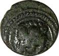 Italy  SICILY Italian states William II (1166-1189) AE 1 Follaro Lion Biaggi-1232 (943) Uncertified