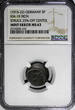 5 Pfennig Germany-Empire Iron (1915-22)  NGC MINT ERROR MS63 WWI SCARCE KM# 19(3)