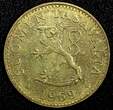 50 Pennia Finland Aluminum-Bronze 1969 S  UNC/BU Toned KM# 48 (24 112) unz