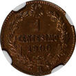 1 Centesimo Italy Umberto I Copper 1900-R  NGC MS65 RB TOP GRADED KM# 29 (238)