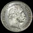 4 Skilling Rigsmont DENMARK Christian IX Silver 1870 CS  ch.UNC KM# 775.2 (722) unz