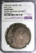0 Riksdaler 1781/0 SWEDEN Gustaf III Silver 1781/ NGC AU DET. OVERDATE KM# 527 (40)