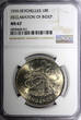 10 Rupees Seychelles 1976  Independence NGC MS67 GEM BU TOP GRADED KM# 28 (011)