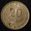20 Centavos Mozambique Bronze 1961  KM# 85 (27 744) Uncertified