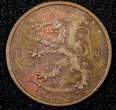 FINLAND Copper 1930 5 Penniä UNC Toned KM# 22 (24 012) unz