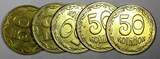UKRAINE Brass Plated Steel 2023 50 Kopiyok UNC KM# 3.3c RANDOM PICK (1 Coin) unz