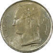 1 Franc Belgium Baudouin I Copper-Nickel 1958  French UNC Toned KM# 142.1 (248) unz