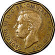 United Kingdom 3 Pence Great Britain George VI 1938  Better Date KM# 849 (21 421) Uncertified