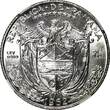 1/4 Balboa Panama Vasco Núñez de Balboa Silver 1962  NGC MS65 KM#11.2 (20)