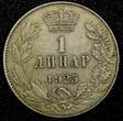 1 Dinar Yugoslavia 	Alexander I Nickel-Bronze 1925  KM# 5 (24 530) Uncertified