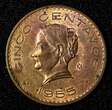 5 Centavos Mexico Bronze 1955  Josefa Ortiz de Domínguez KM# 424 (28 007) Uncertified