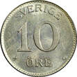 10 Öre Sweden Gustaf V (1907-1950) Silver 1938 G  UNC KM# 780 (22 075) unz