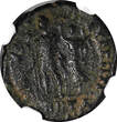 Nummus 393 AD WESTERN ROMAN Honorius AD 393-423 AE3  /Rev. Crowned by Victory NGC (020)